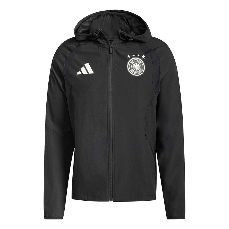 GERMANY 2026 TIRO TRAVEL FULL ZIP WINDBREAKER (BLACK)