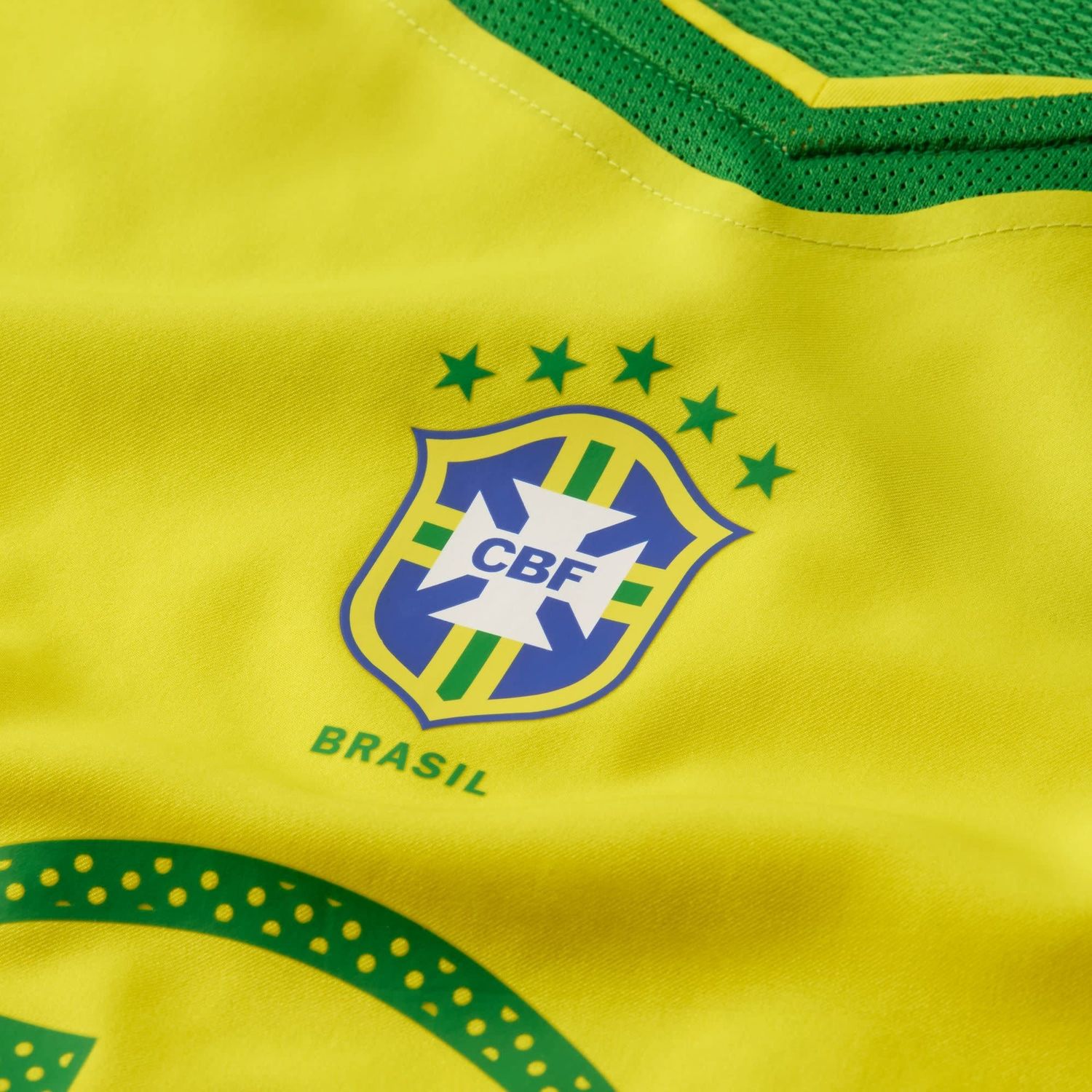 RONALDINHO BRAZIL REISSUE AUTHENTIC HOME JERSEY (YELLOW)