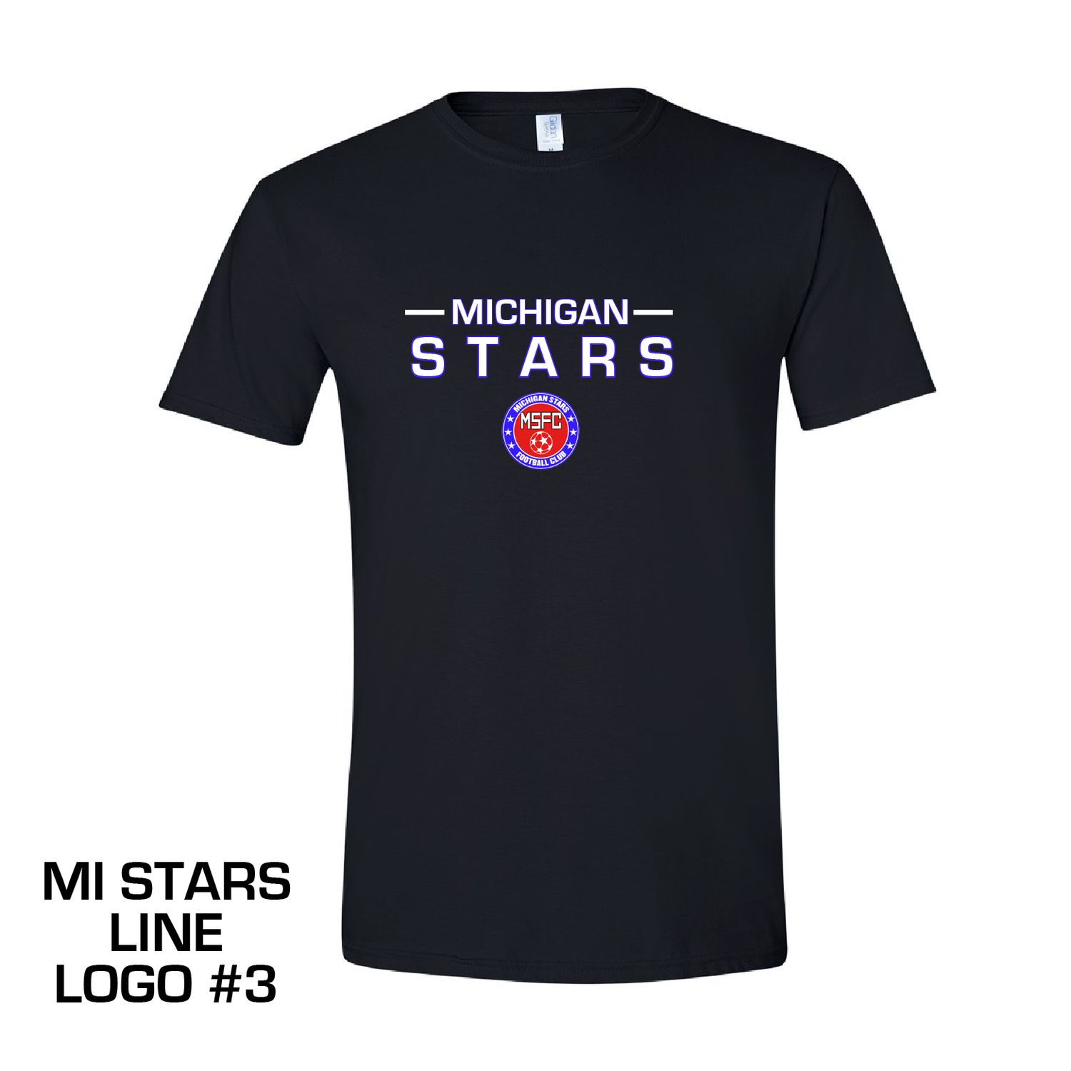MI STARS SOFT SS TEE (BLACK)