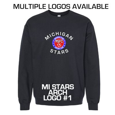 MI STARS CREW SWEATSHIRT (BLACK)