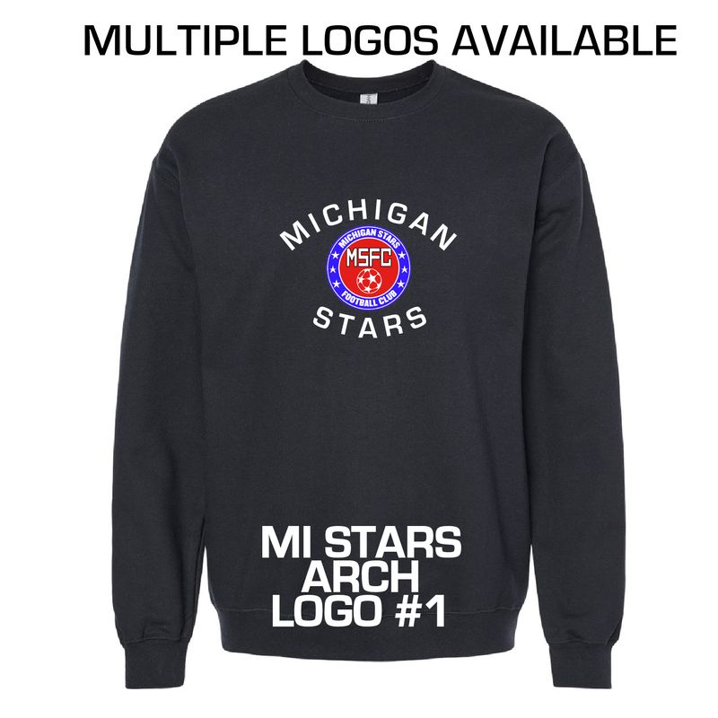 MI STARS CREW SWEATSHIRT (BLACK)