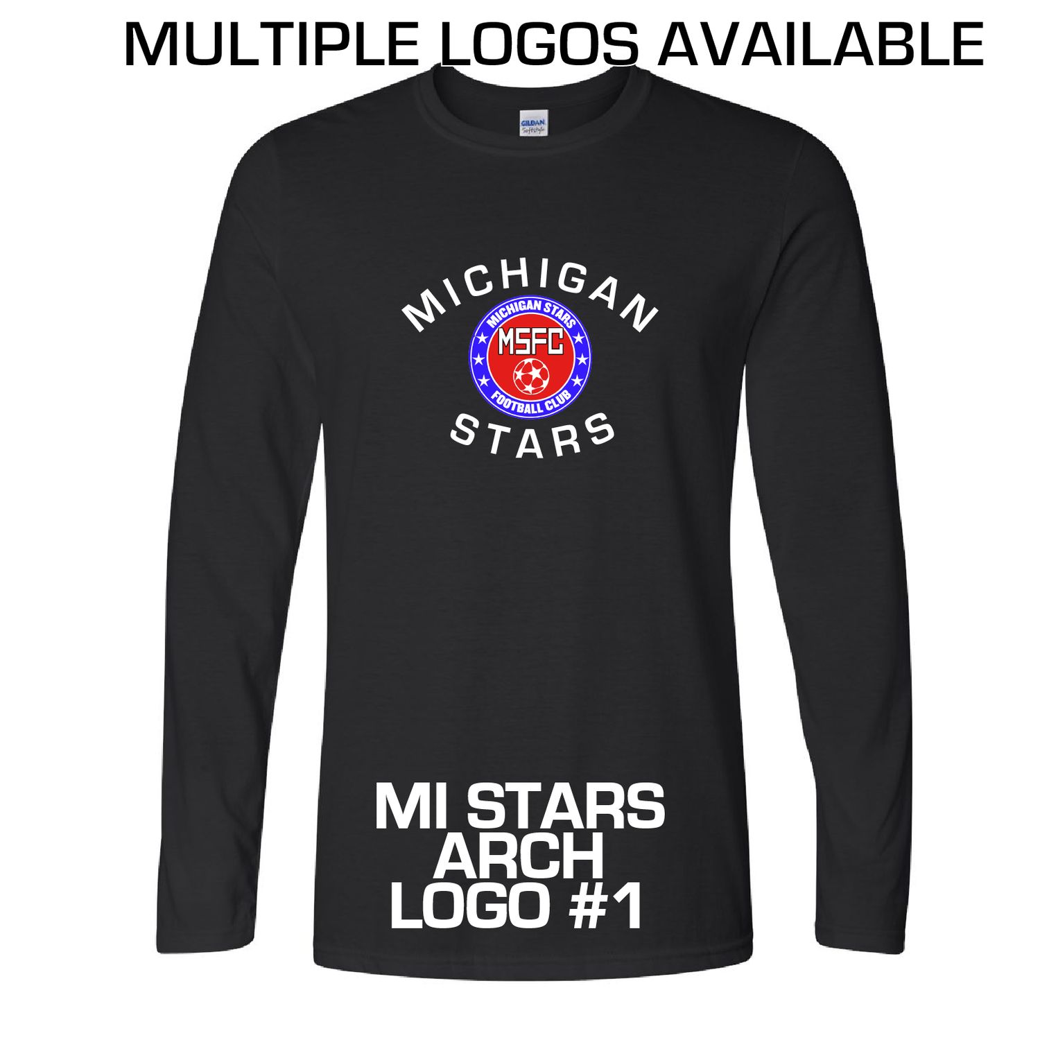MI STARS SOFT LS TEE (BLACK)