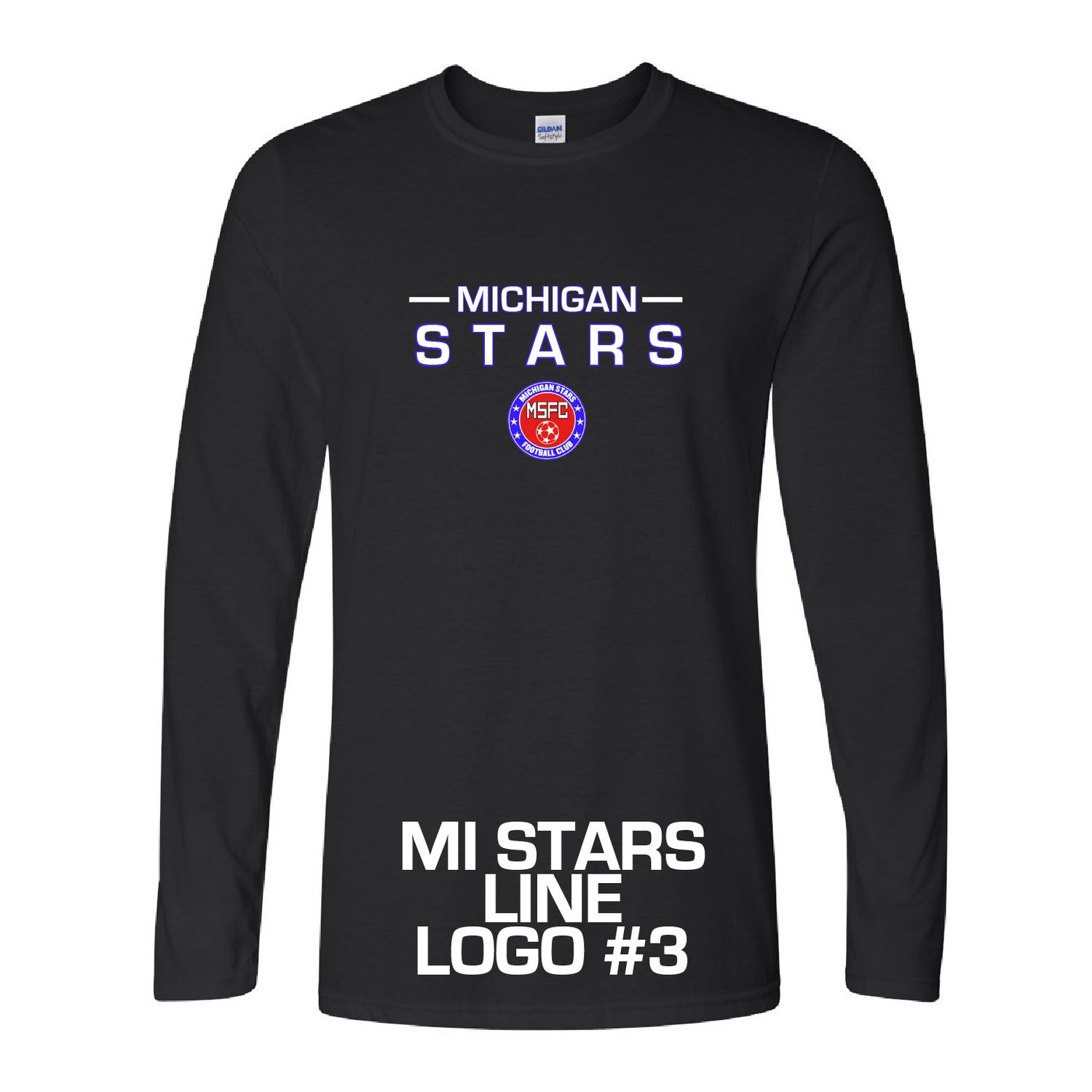 MI STARS SOFT LS TEE (BLACK)