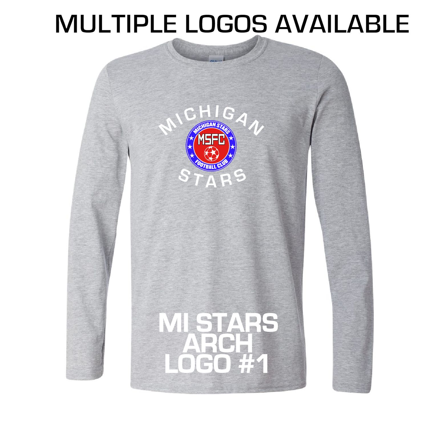 MI STARS SOFT LS TEE (GRAY)