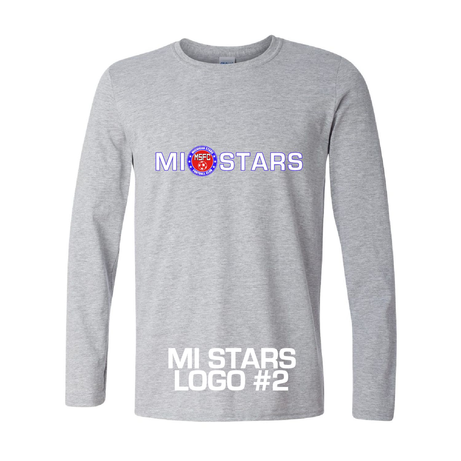 MI STARS SOFT LS TEE (GRAY)