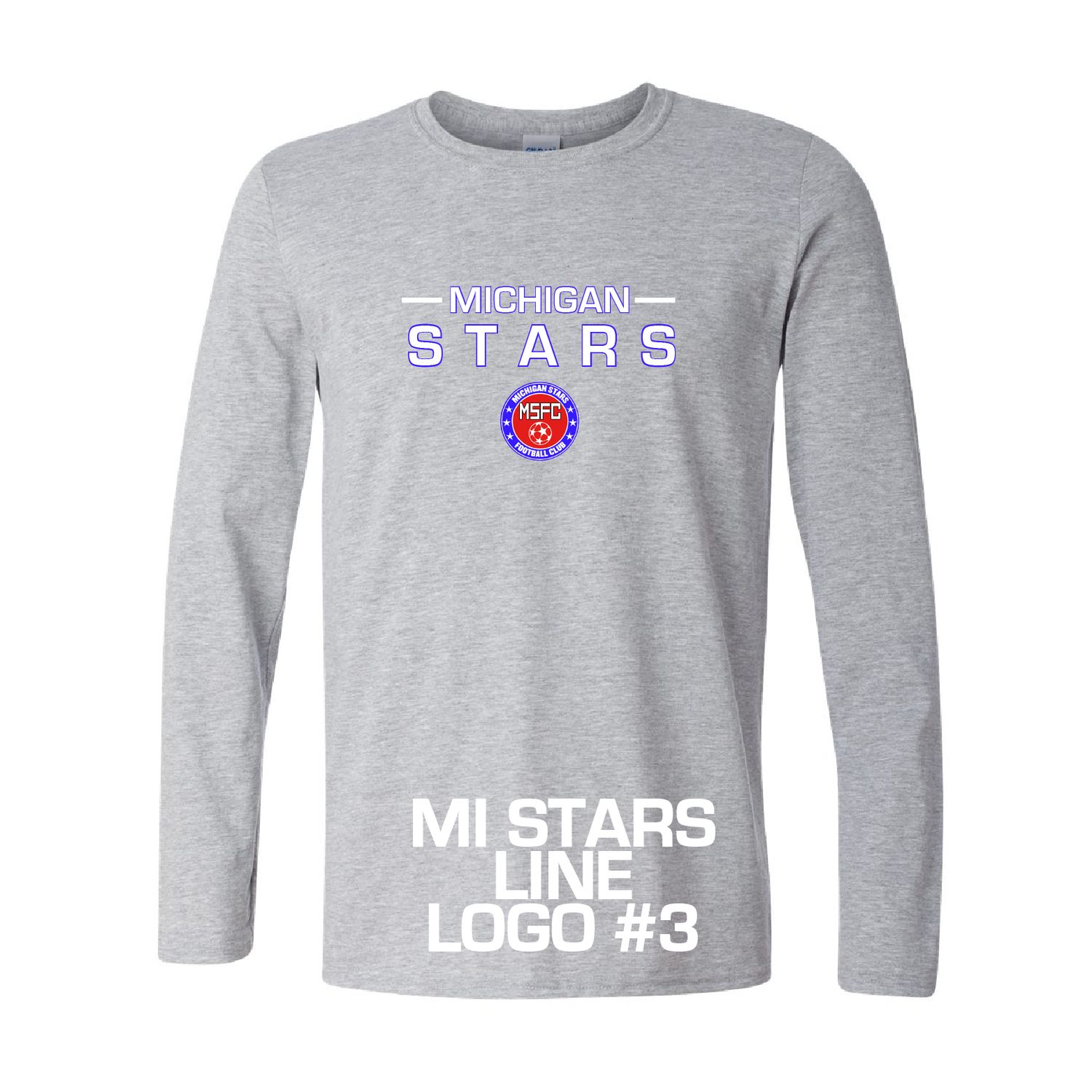MI STARS SOFT LS TEE (GRAY)