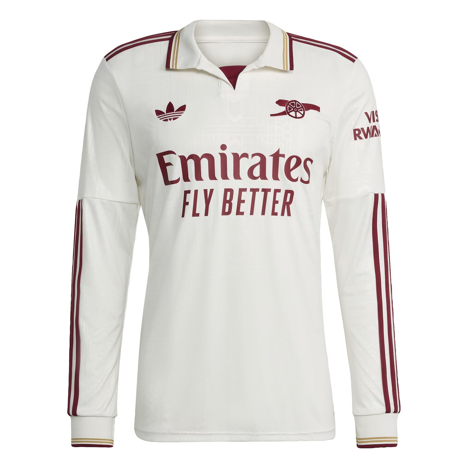 ARSENAL 25/26 LS THIRD JERSEY (WHITE/RED)