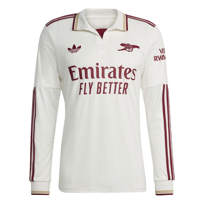 ARSENAL 25/26 LS THIRD JERSEY (WHITE/RED)