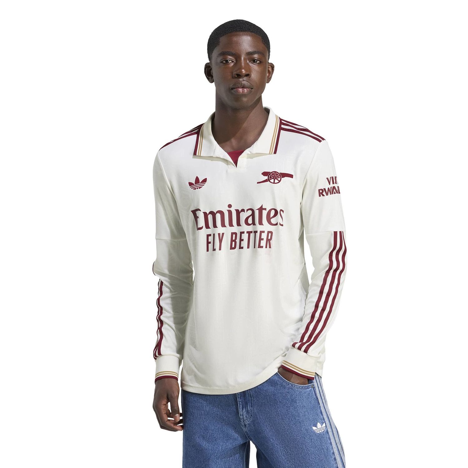 ARSENAL 25/26 LS THIRD JERSEY (WHITE/RED)