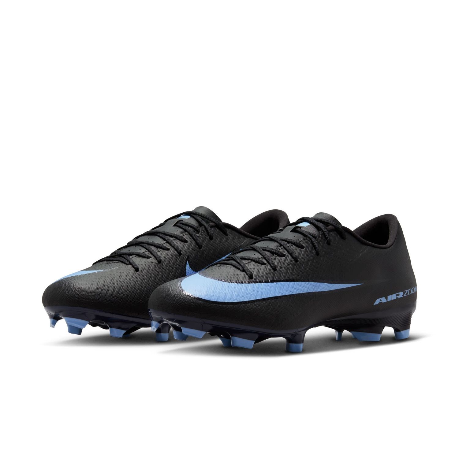 ZOOM MERCURIAL VAPOR 16 ACADEMY FG/MG (BLACK/LIGHT BLUE)