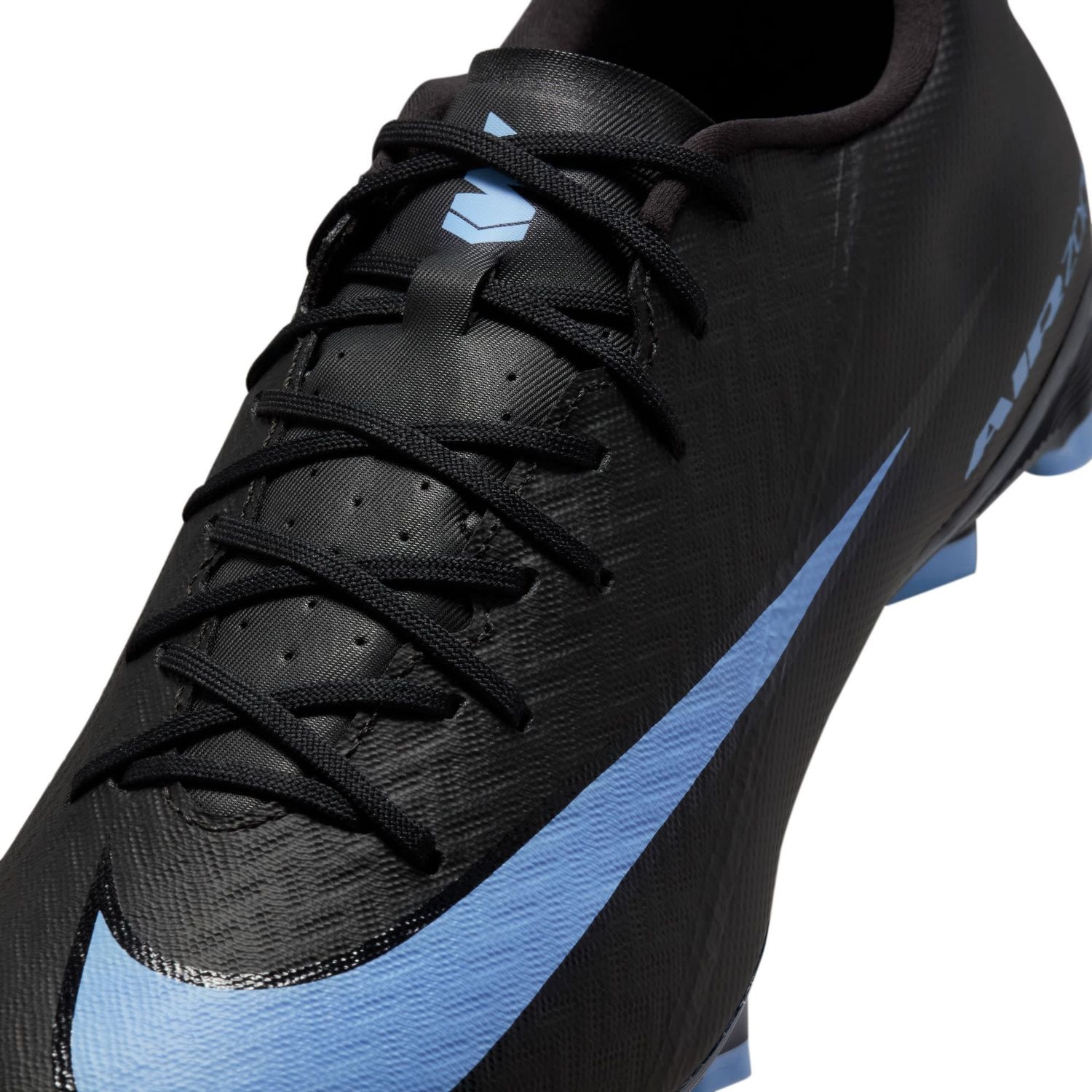 ZOOM MERCURIAL VAPOR 16 ACADEMY FG/MG (BLACK/LIGHT BLUE)