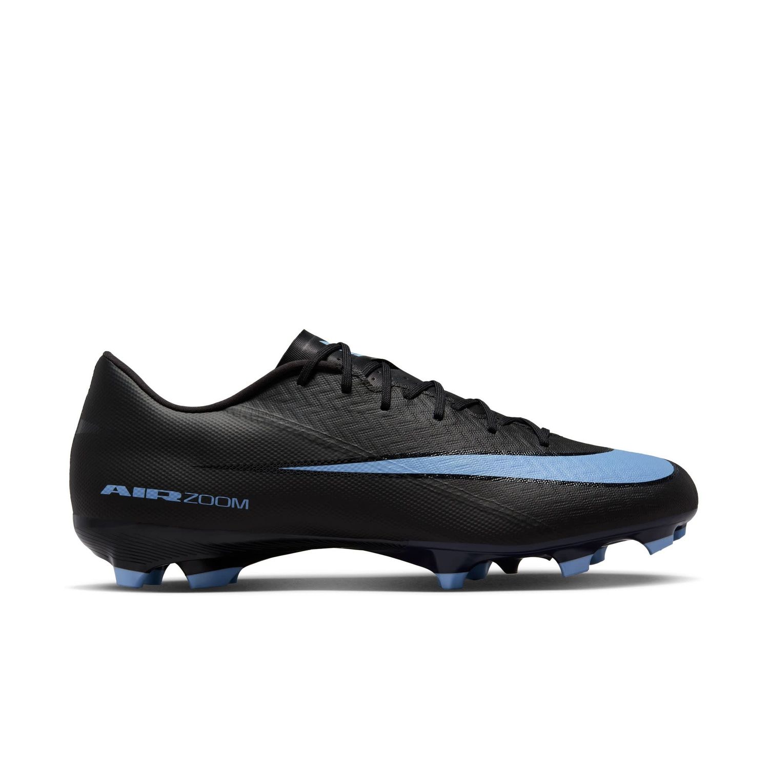 ZOOM MERCURIAL VAPOR 16 ACADEMY FG/MG (BLACK/LIGHT BLUE)