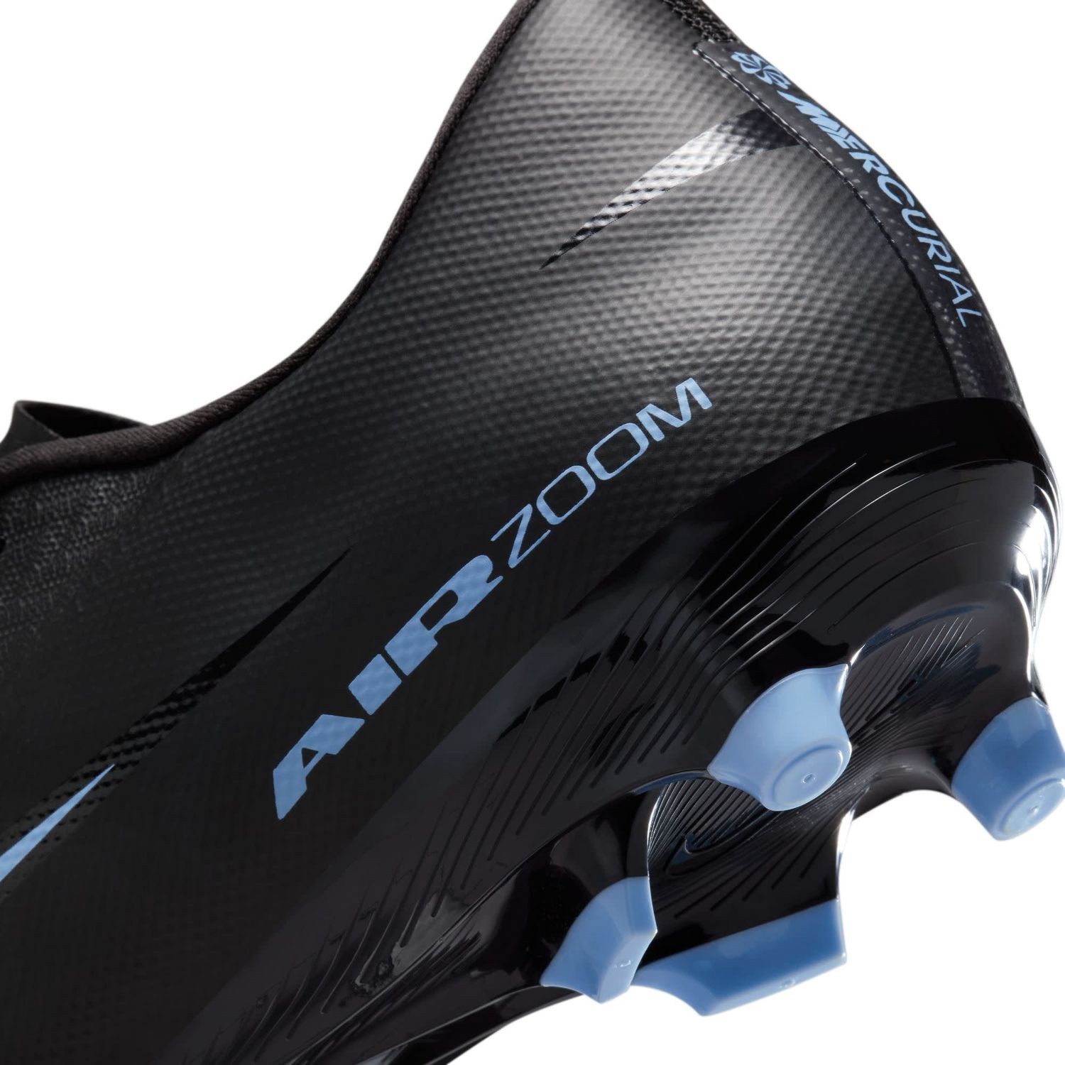 ZOOM MERCURIAL VAPOR 16 ACADEMY FG/MG (BLACK/LIGHT BLUE)