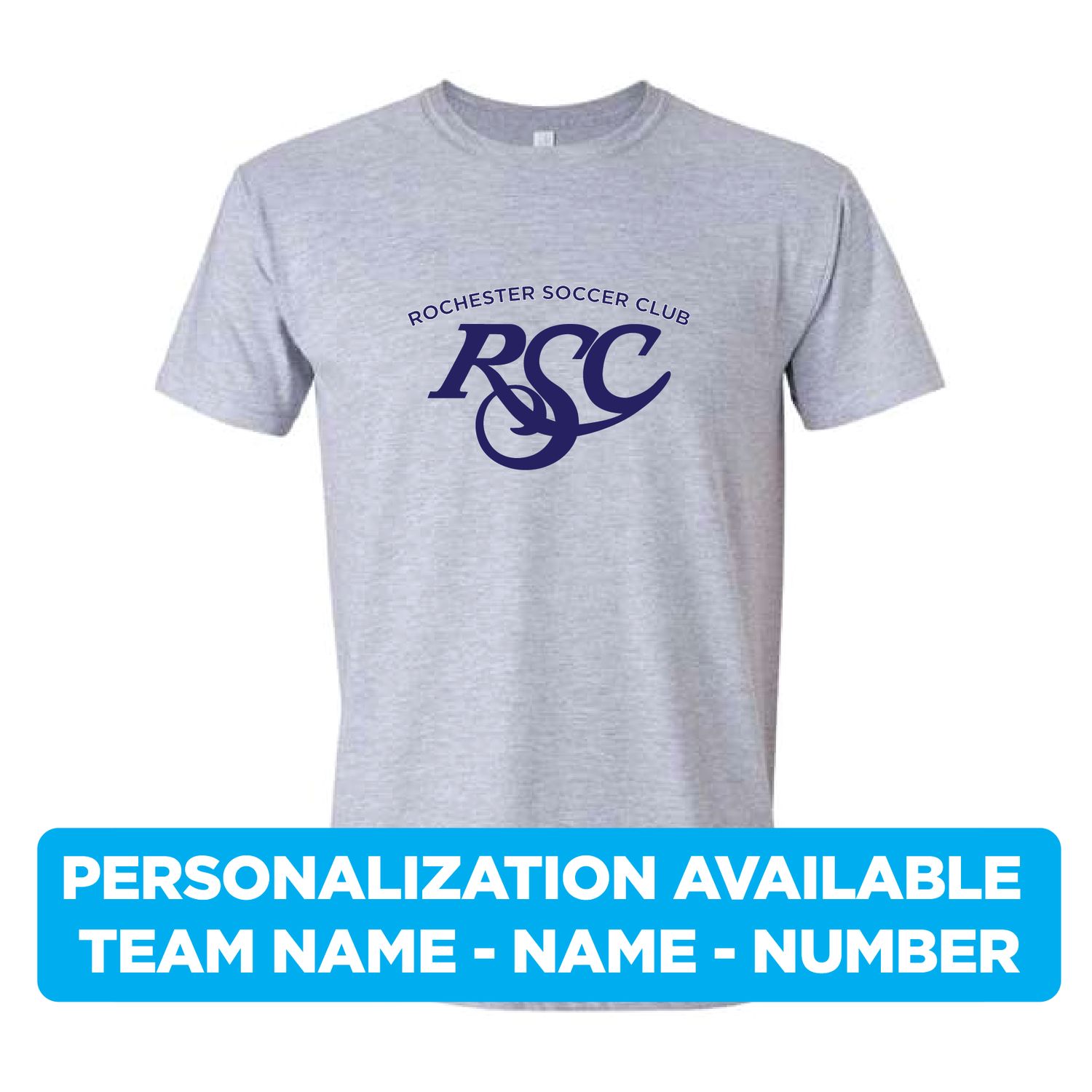 RSC REC SOFT TEE GRAY