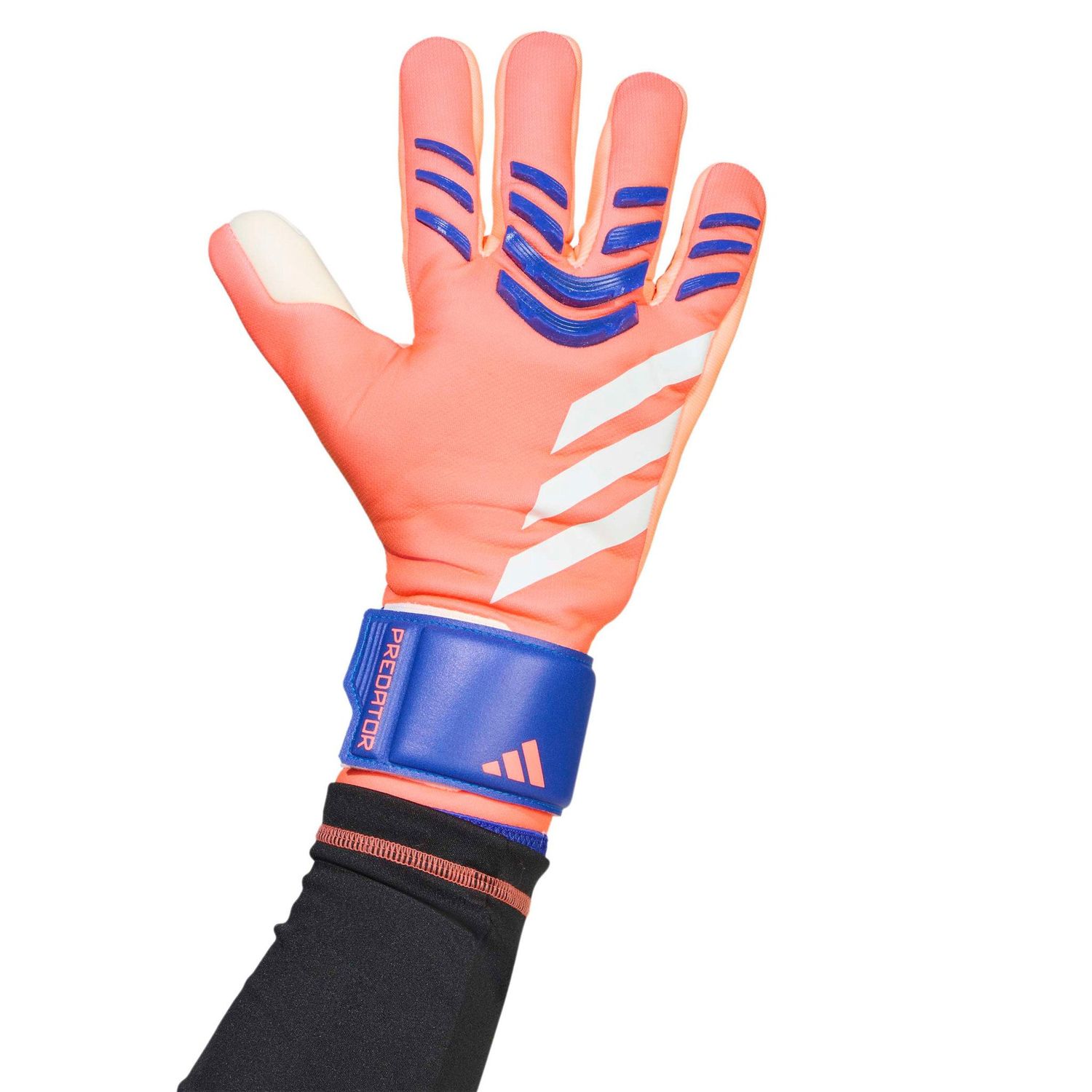 PREDATOR LEAGUE GK GLOVES (CORAL/BLUE)