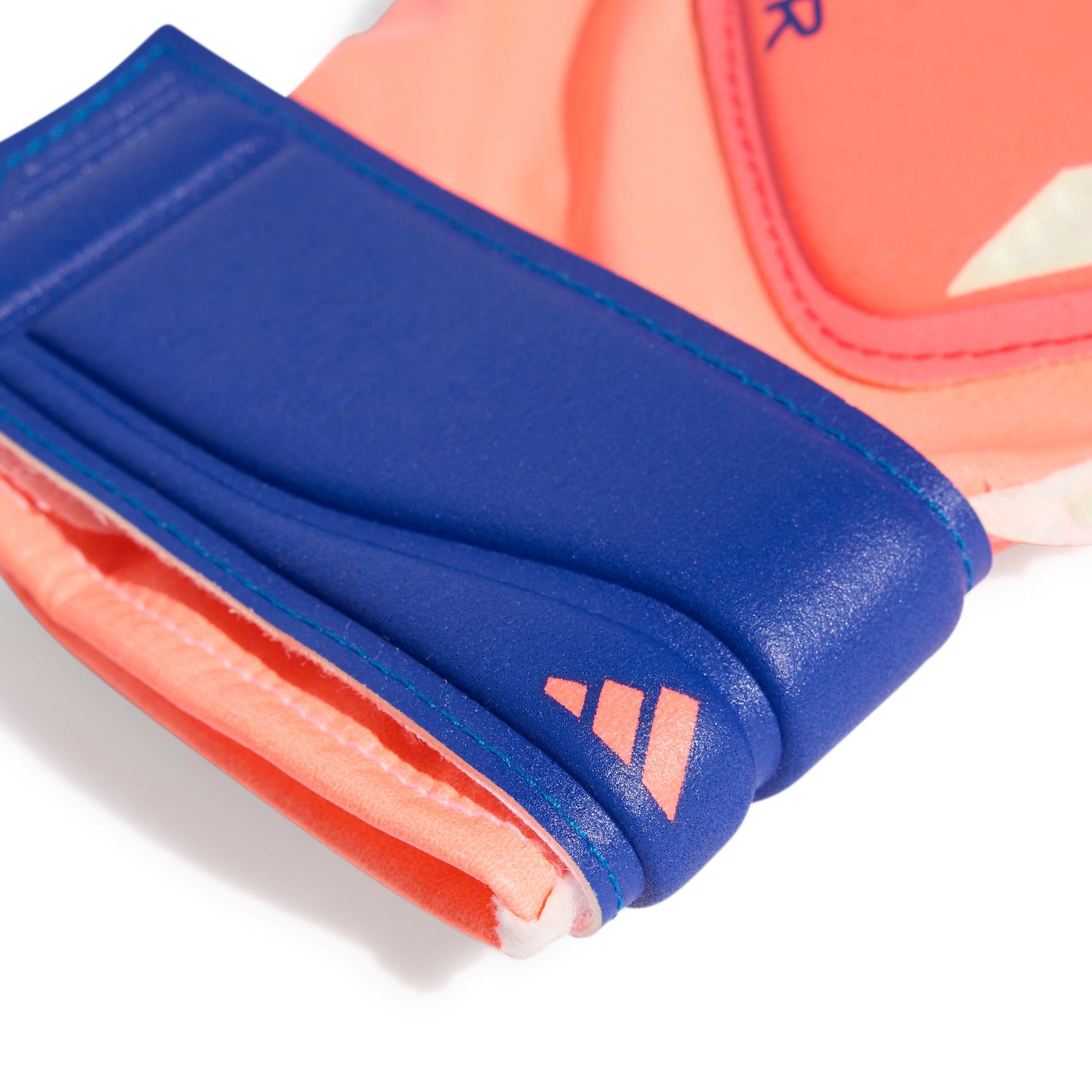 PREDATOR MATCH FINGERSAVE GK GLOVES JR (CORAL/BLUE)