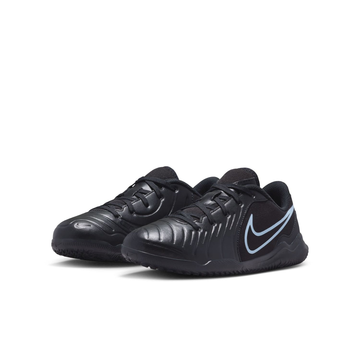 TIEMPO LEGEND 10 CLUB IC JR (BLACK/LIGHT BLUE)