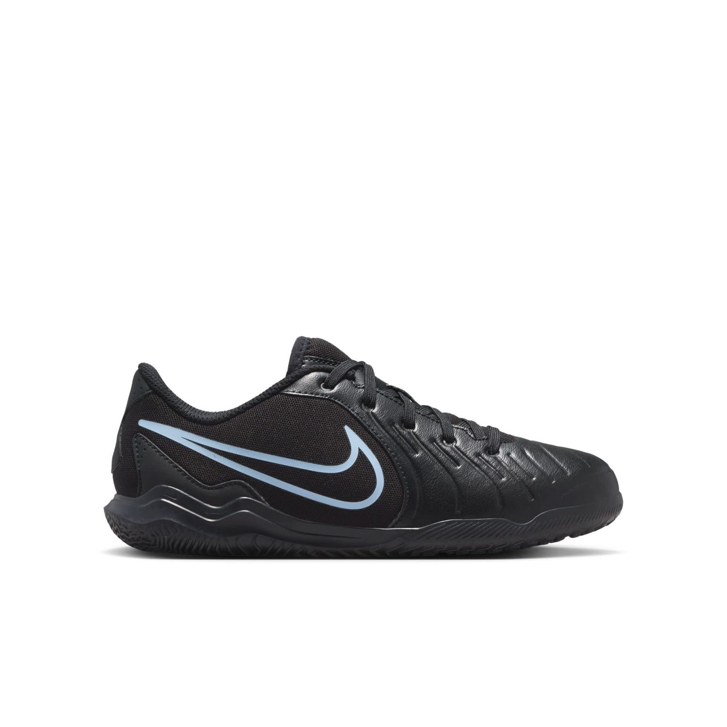 TIEMPO LEGEND 10 CLUB IC JR (BLACK/LIGHT BLUE)