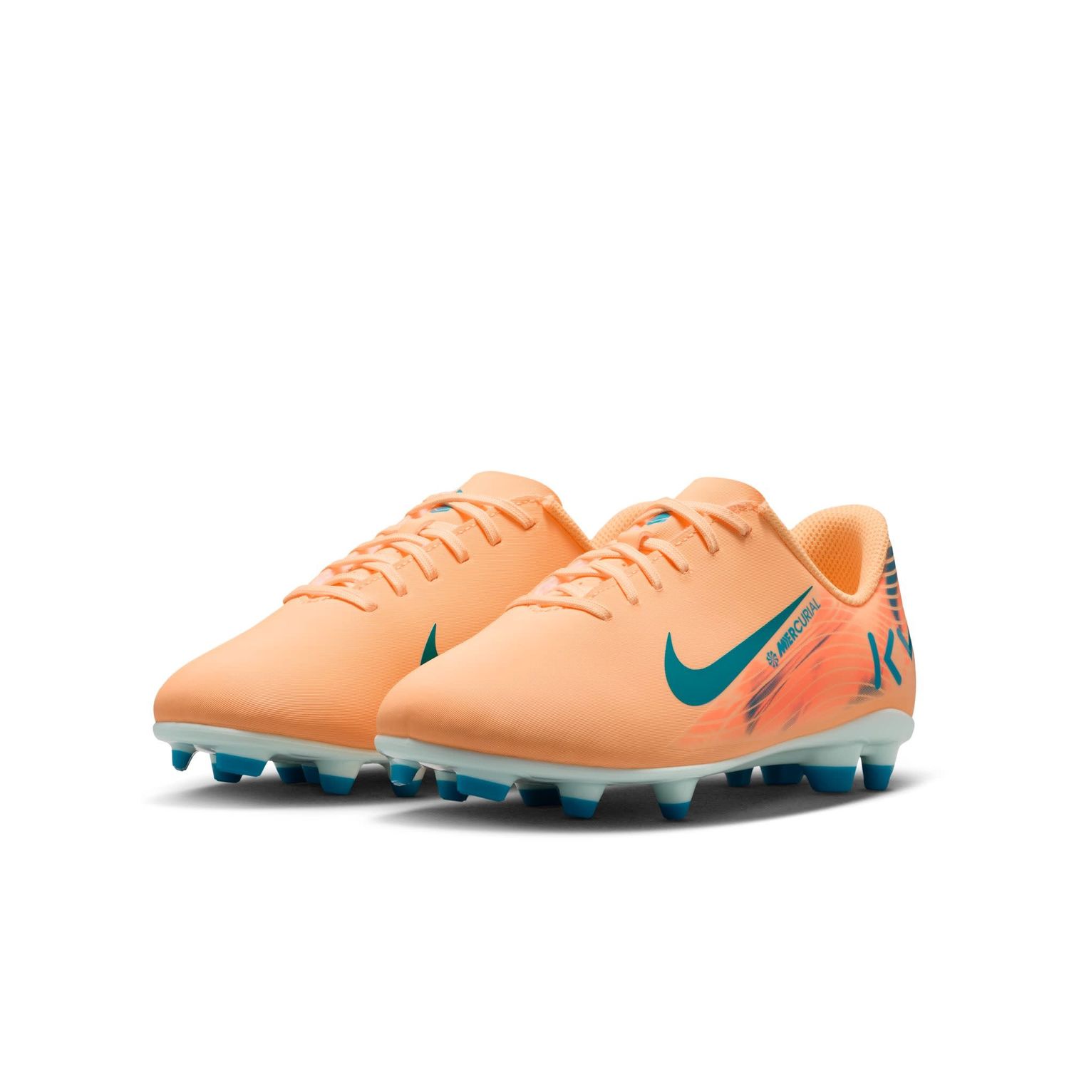 MERCURIAL VAPOR 16 CLUB KM FG/MG JR (ORANGE/BLUE)