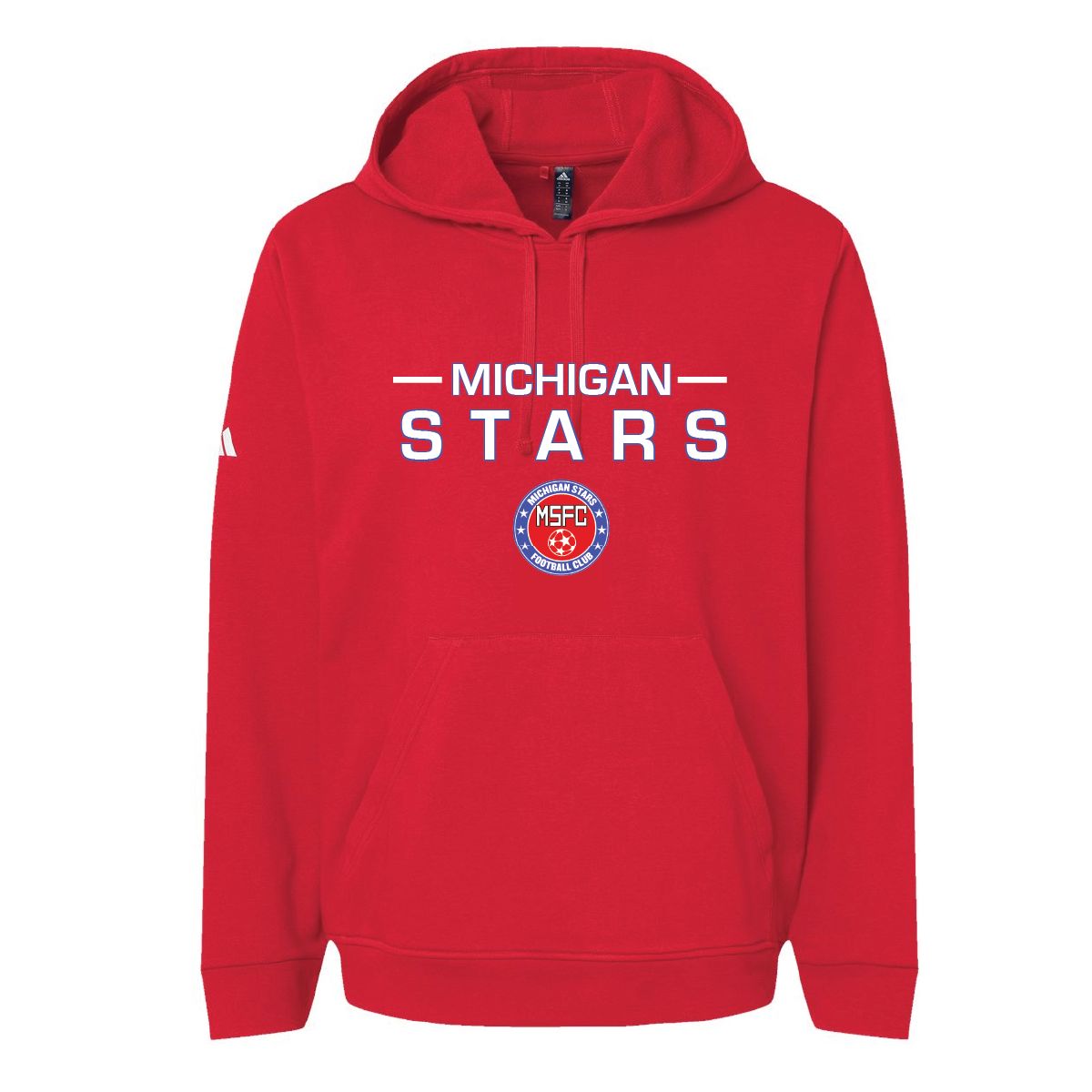 MI STARS ADI FLEECE HOODIE (RED)