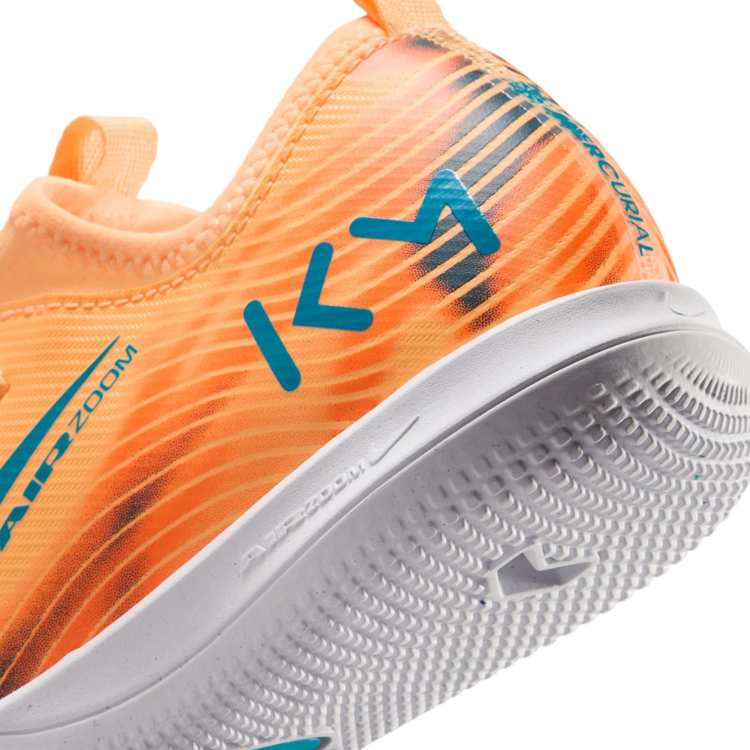 ZOOM MERCURIAL VAPOR 16 ACADEMY KM IC JR (ORANGE/BLUE)