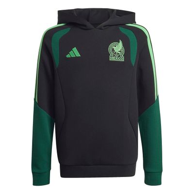 MEXICO 2026 TIRO SWEAT HOODIE YOUTH (BLACK/GREEN)