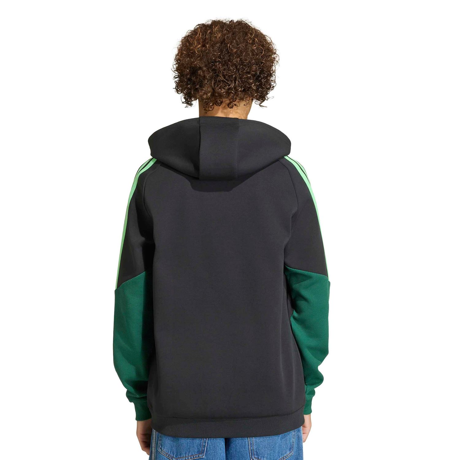 MEXICO 2026 TIRO SWEAT HOODIE YOUTH (BLACK/GREEN)