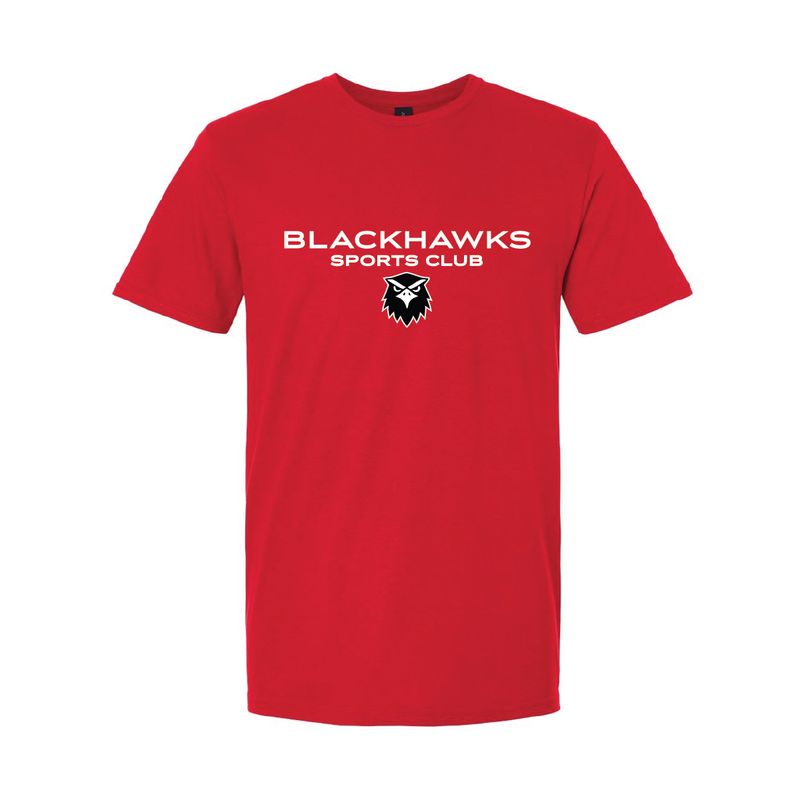 BLACKHAWKS SS SOFT TEE (RED)