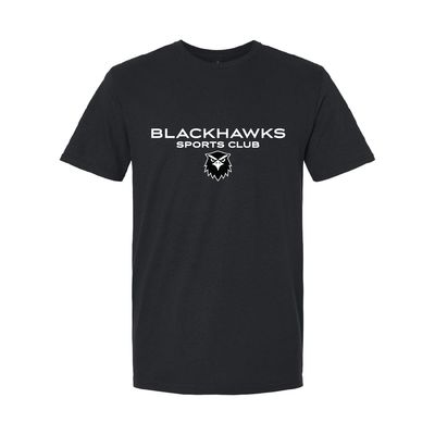 BLACKHAWKS SS SOFT TEE (BLK)