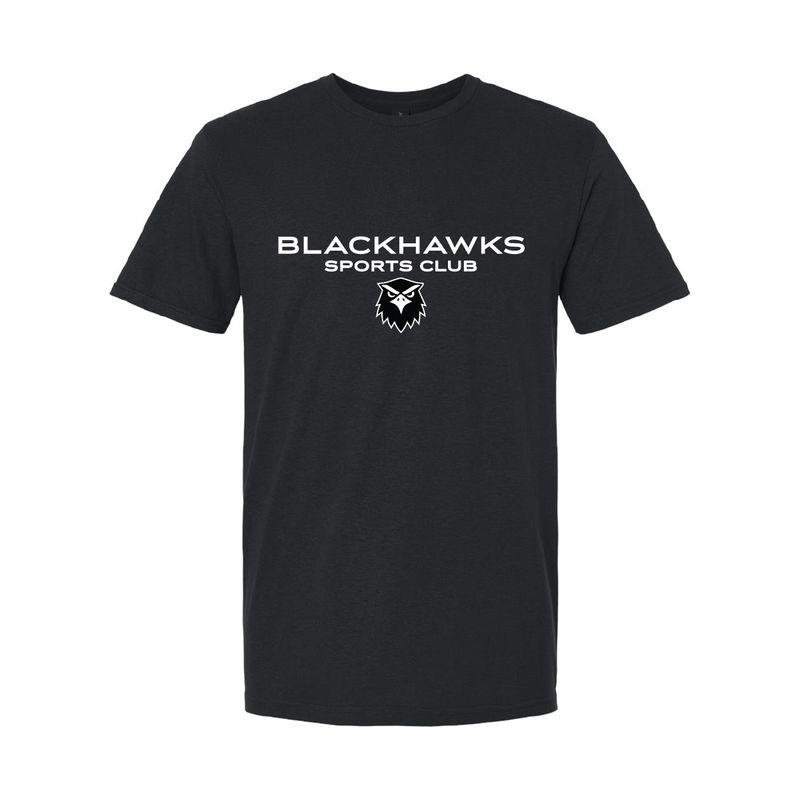 BLACKHAWKS SS SOFT TEE (BLK)