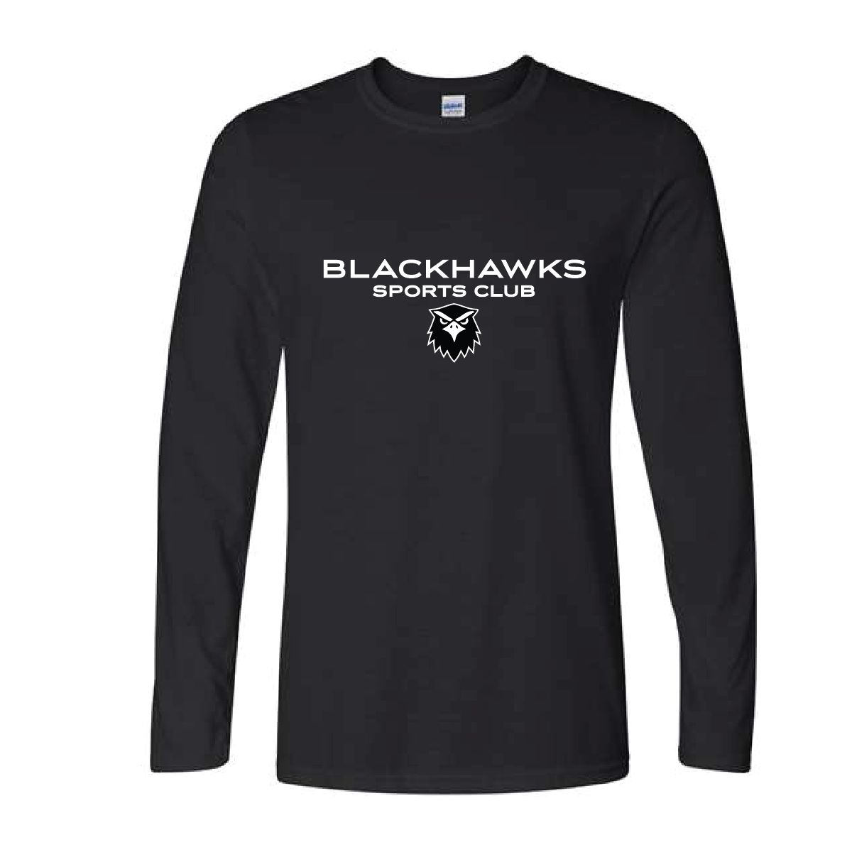 BLACKHAWKS LS SOFT TEE (BLK)