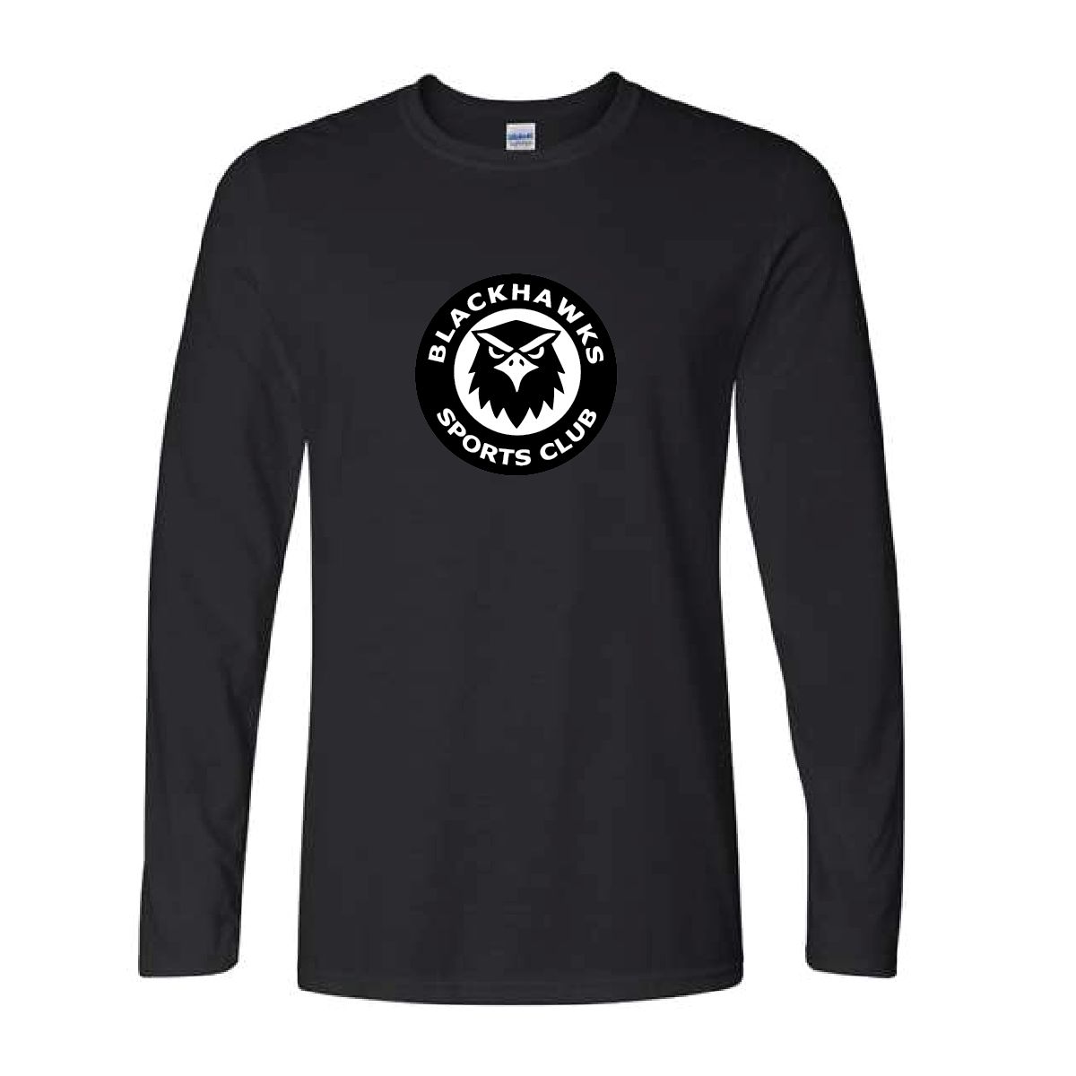 BLACKHAWKS LS SOFT TEE (BLK)