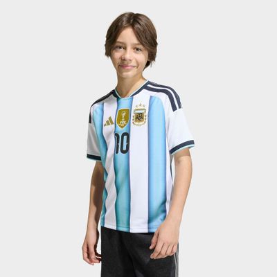 ARGENTINA MESSI 2026 HOME JERSEY YOUTH (WHITE/BLUE)
