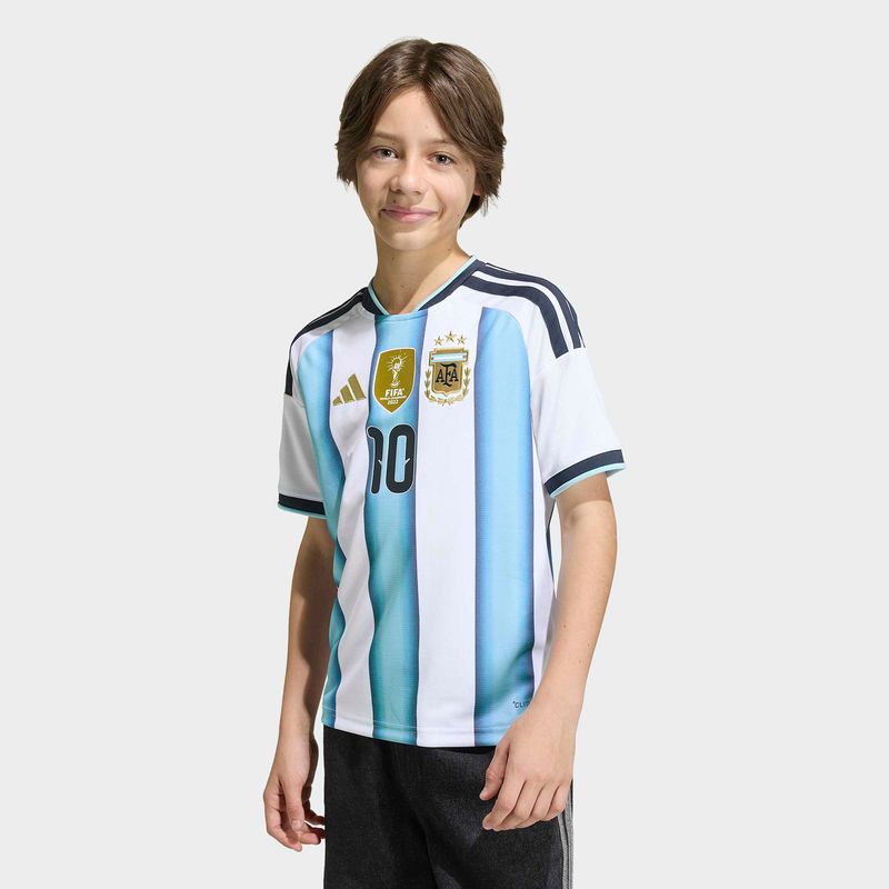 ARGENTINA MESSI 2026 HOME JERSEY YOUTH (WHITE/BLUE)