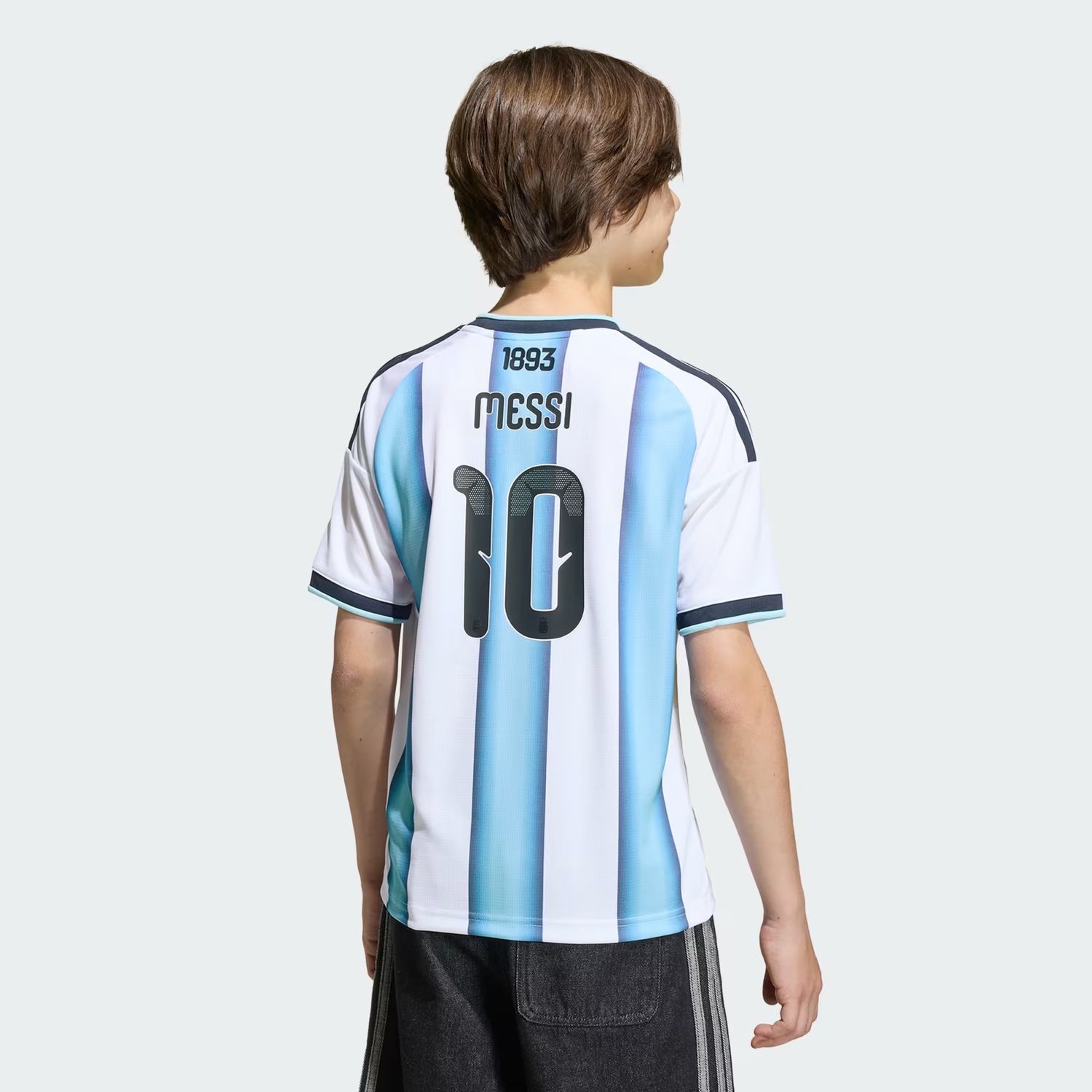 ARGENTINA MESSI 2026 HOME JERSEY YOUTH (WHITE/BLUE)
