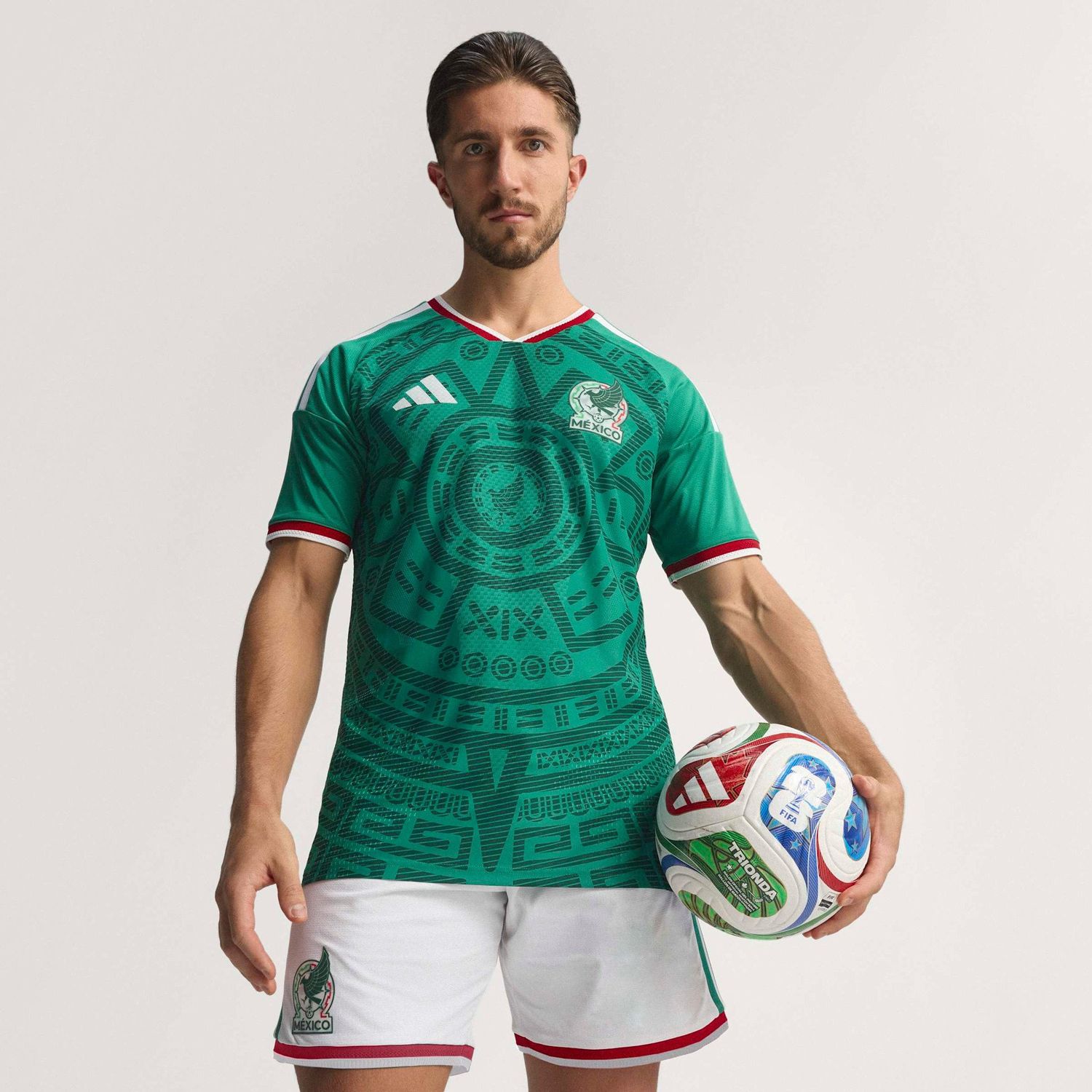MEXICO 2026 AUTHENTIC HOME JERSEY (GREEN)