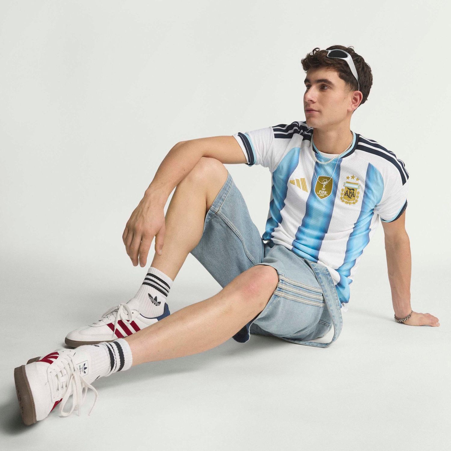 ARGENTINA 2026 AUTHENTIC HOME JERSEY (WHITE/BLUE)