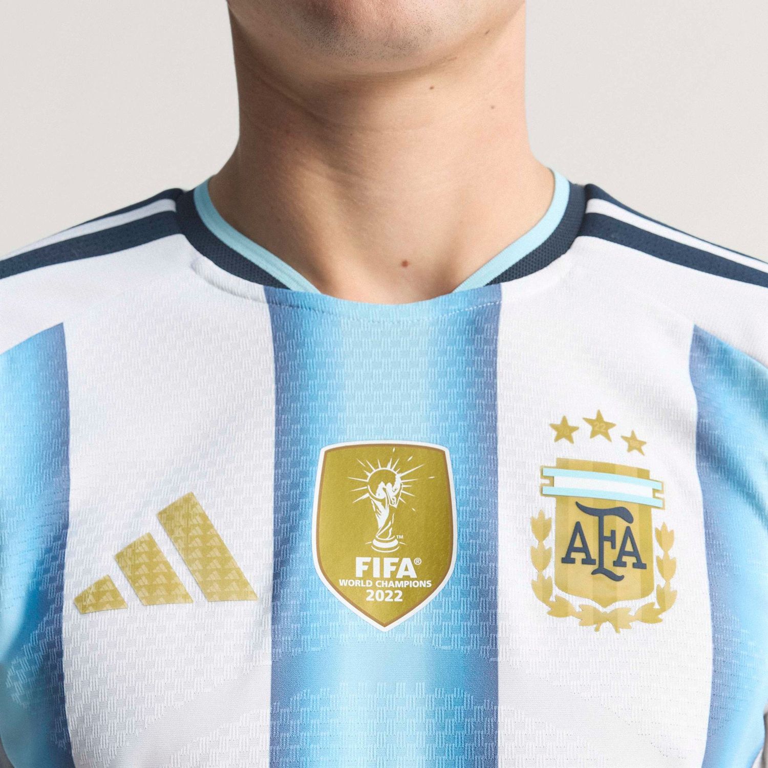 ARGENTINA 2026 AUTHENTIC HOME JERSEY (WHITE/BLUE)