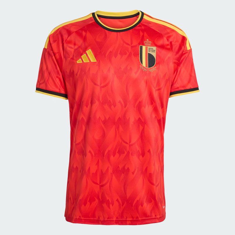 BELGIUM 2026 HOME JERSEY (RED/YELLOW)