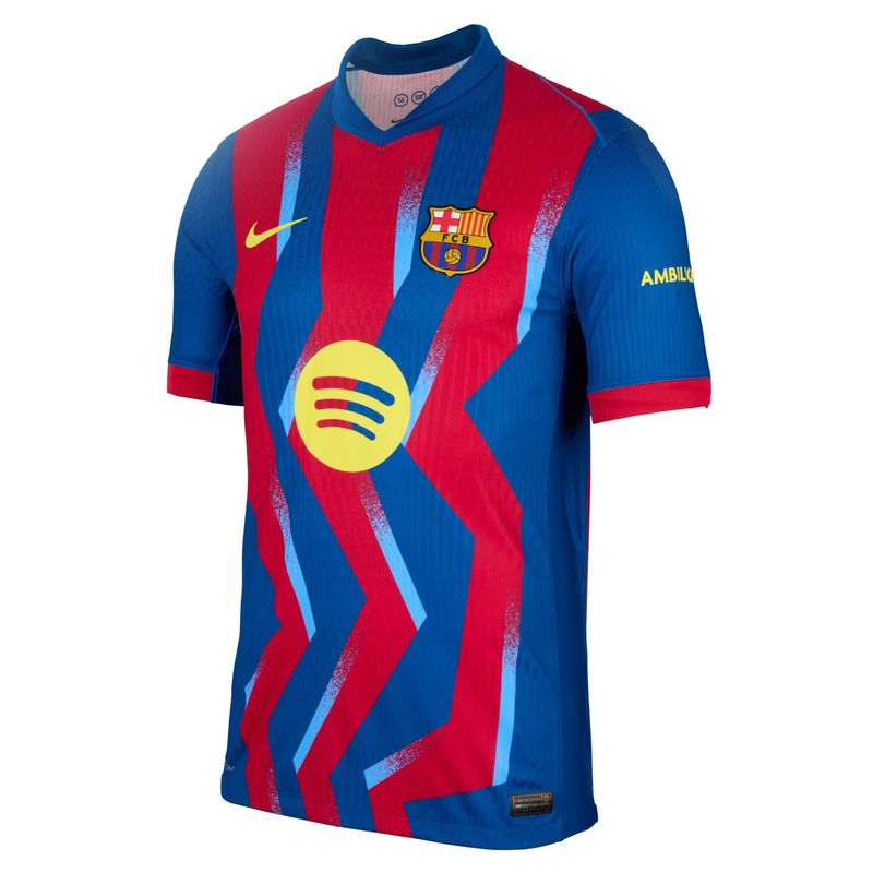 FC BARCELONA 25/26 AUTHENTIC FOURTH JERSEY (GYM BLUE/RED)