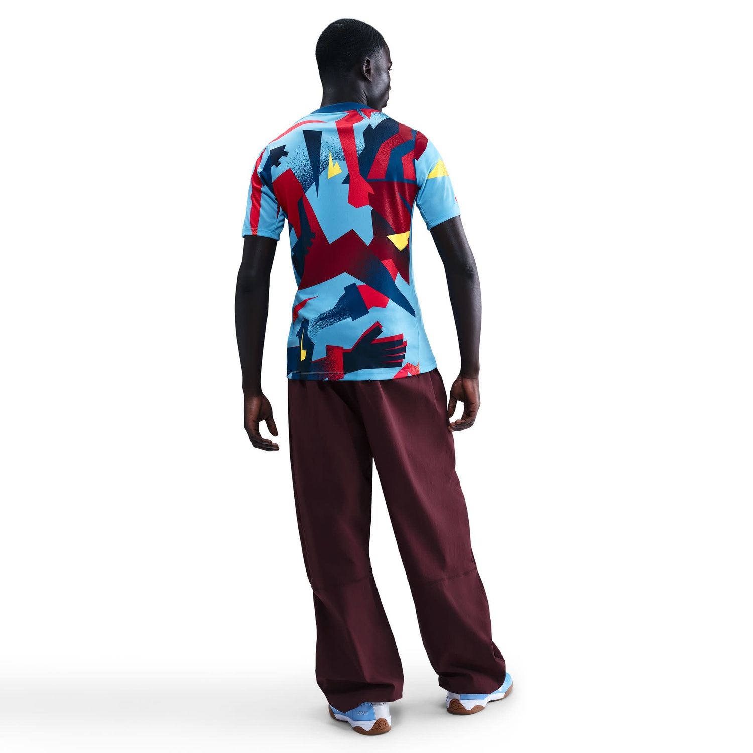FC BARCELONA 25/26 PRO FOURTH PREMATCH JERSEY (GYM BLUE/RED)