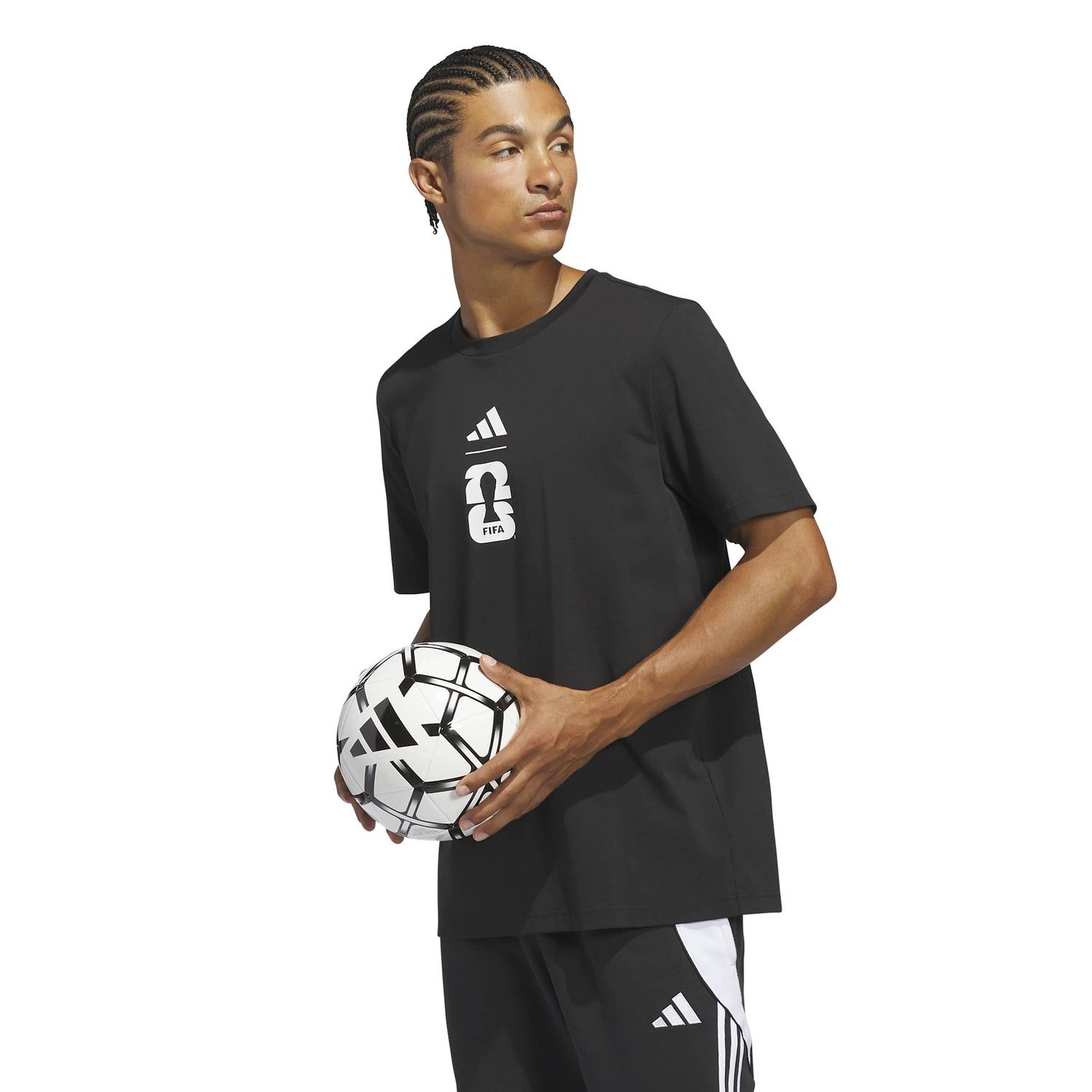 WORLD CUP 2026 MATCH BALL GRAPHIC TEE (BLACK)