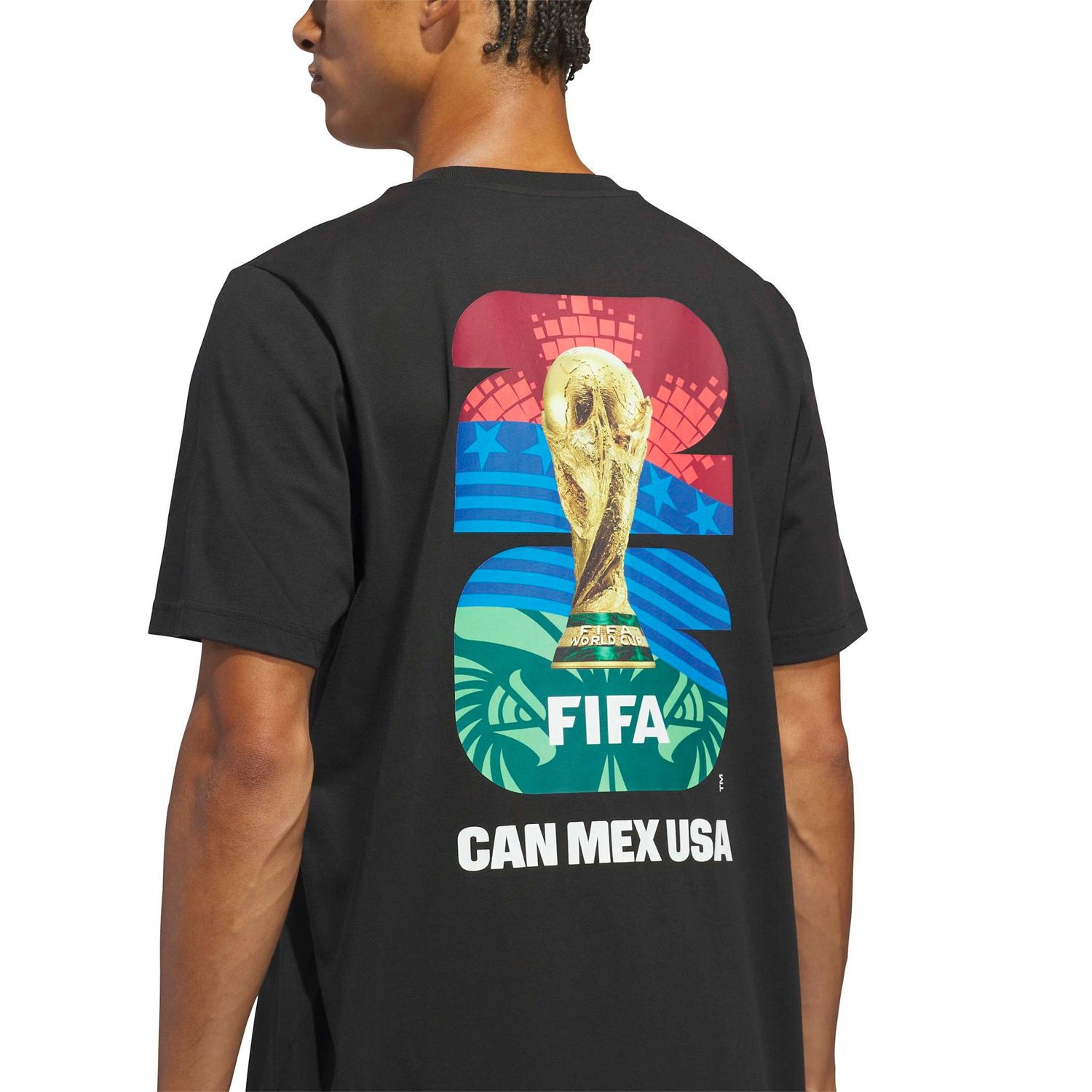 WORLD CUP 2026 MATCH BALL GRAPHIC TEE (BLACK)