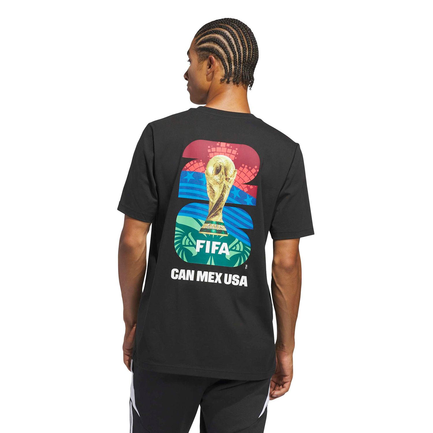 WORLD CUP 2026 MATCH BALL GRAPHIC TEE (BLACK)