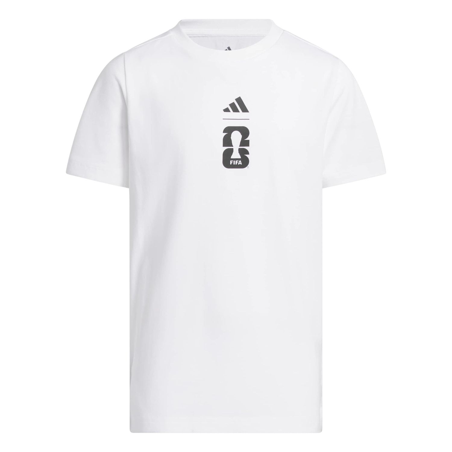 WORLD CUP 2026 MATCH BALL GRAPHIC TEE YOUTH (WHITE)