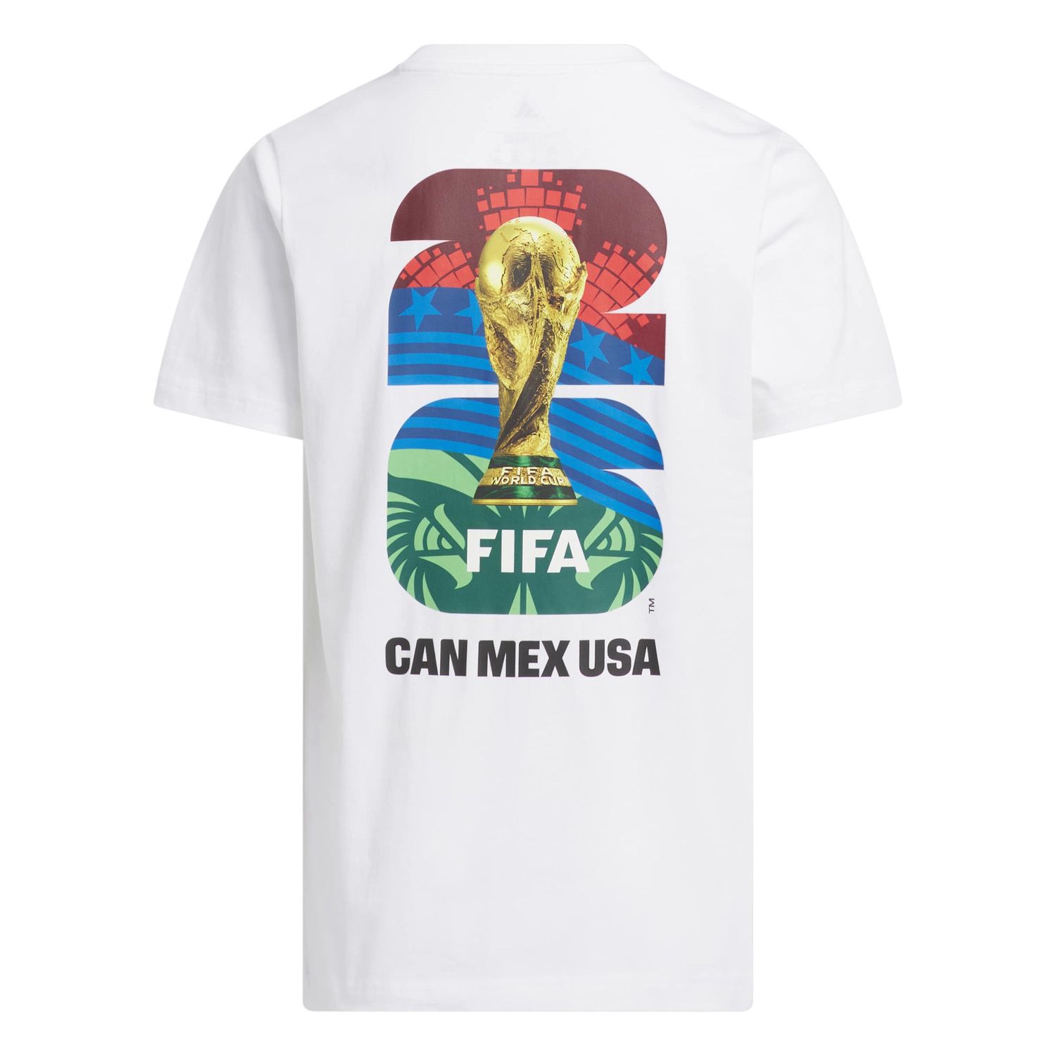 WORLD CUP 2026 MATCH BALL GRAPHIC TEE YOUTH (WHITE)
