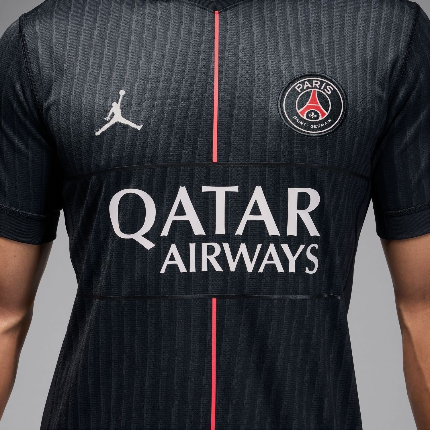 PSG 25/26 FOURTH JERSEY (BLACK/RED)
