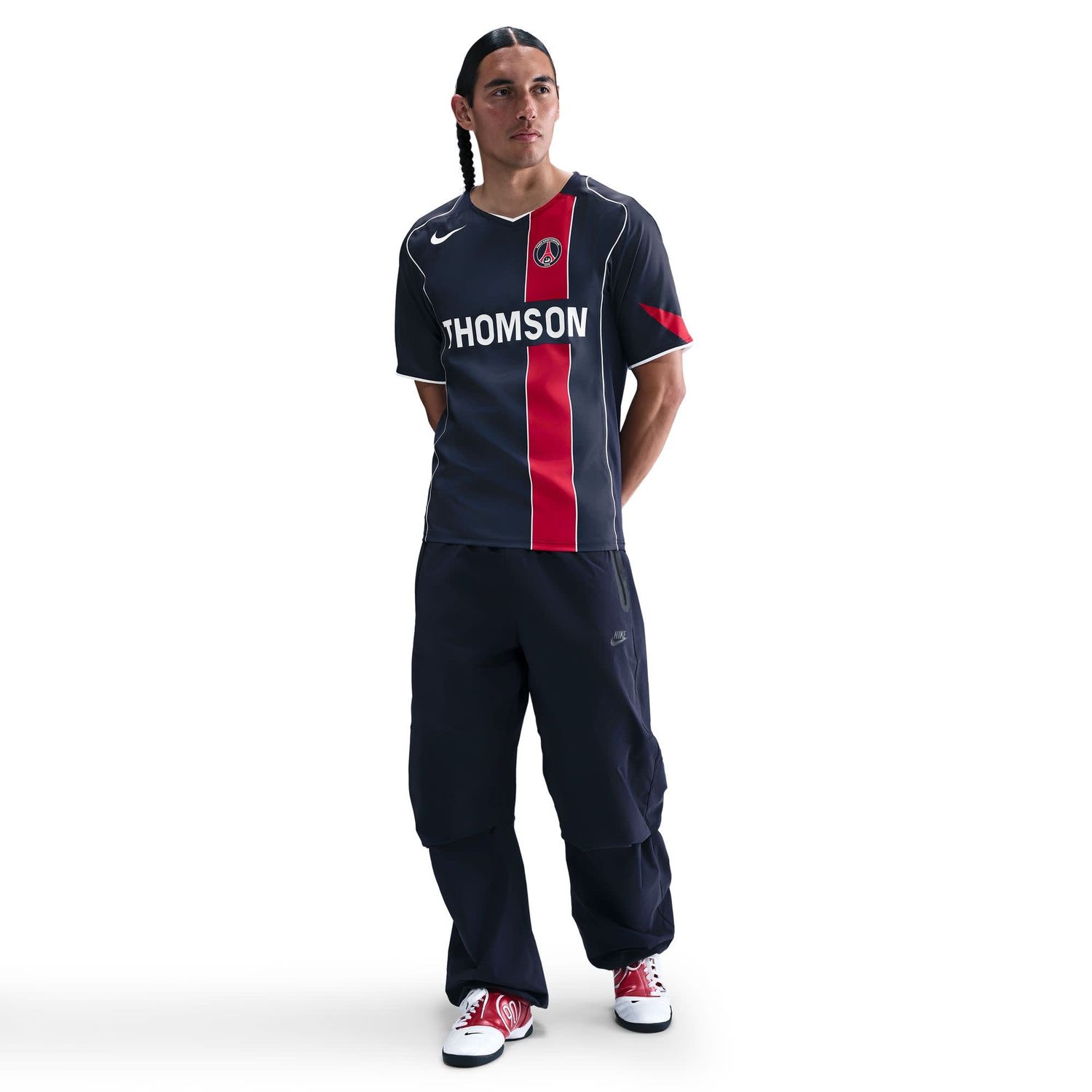 PSG 2004 TOTAL 90 REISSUE HOME JERSEY (NAVY/RED)