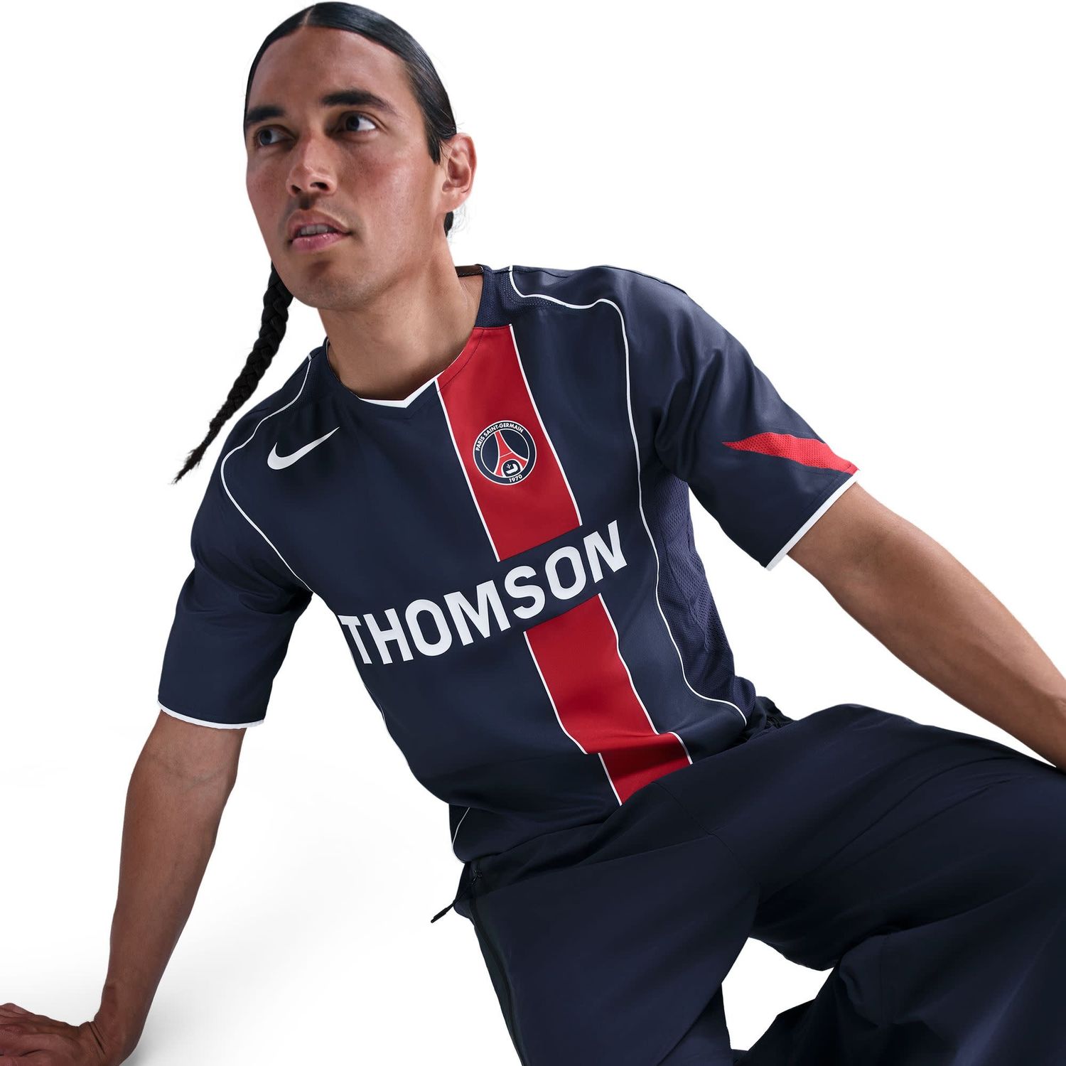 PSG 2004 TOTAL 90 REISSUE HOME JERSEY (NAVY/RED)
