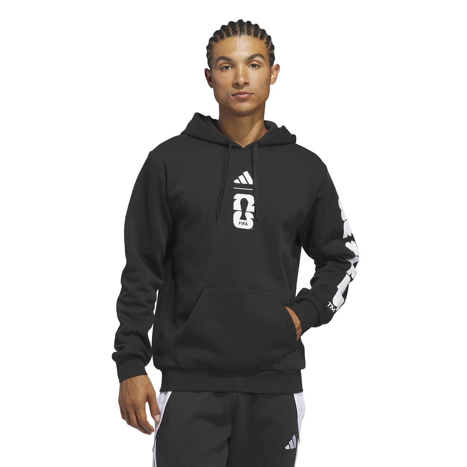 WORLD CUP 2026 MATCH BALL GRAPHIC HOODIE (BLACK)
